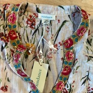 Sundance Lightweight Floral Print Women's Dress NWT